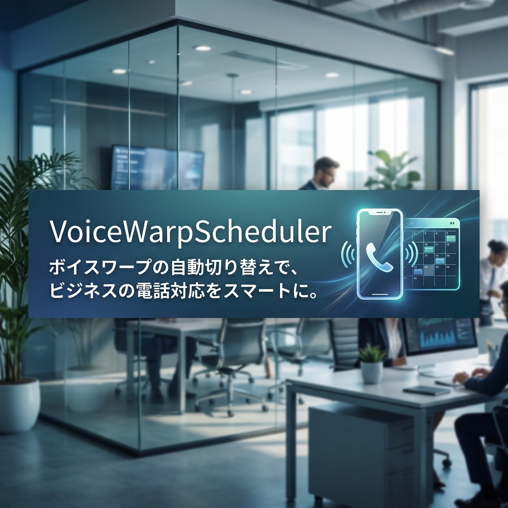 VoiceWarpSchedulerバナー